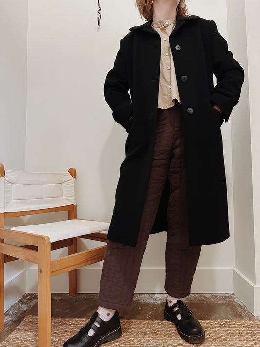 Wool/Cashmere Dress Coat