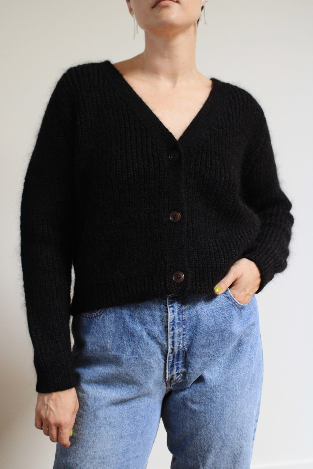 Anna Mohair Cardigan