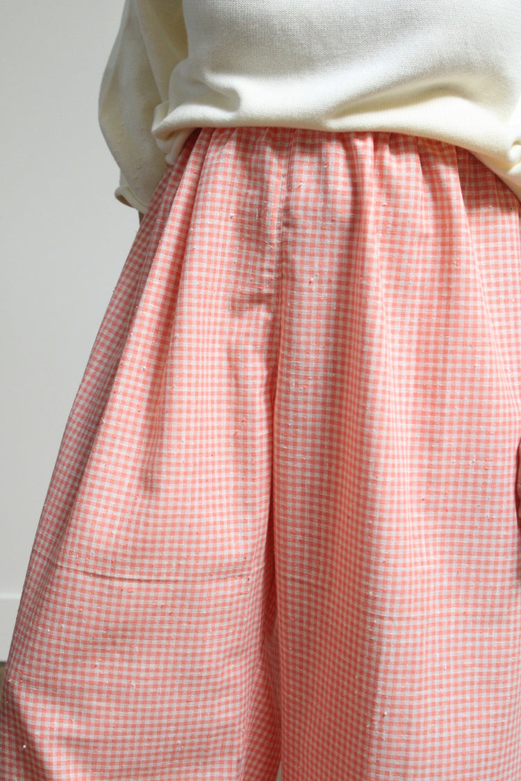 Archive Craft Ruffle Pant - Gingham