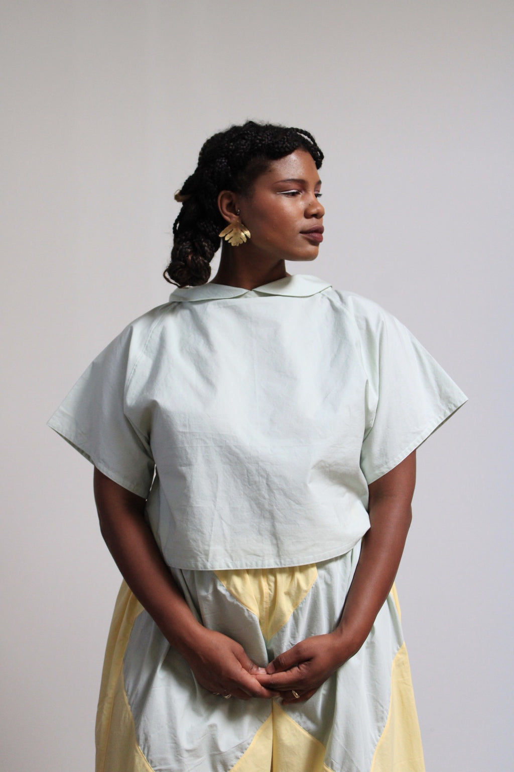 Archive Craft Peter Pan Crop - Mint