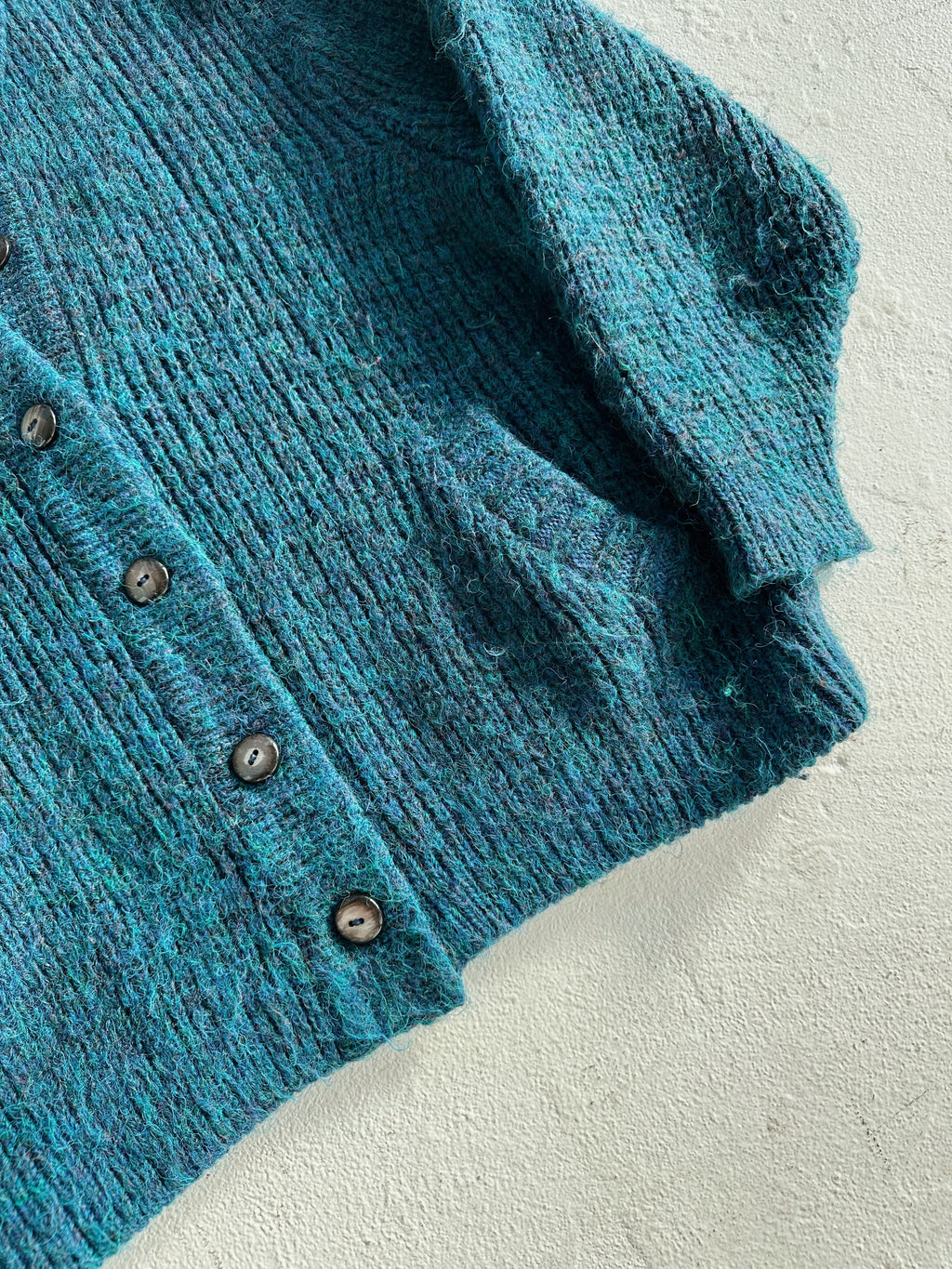 Chunky Knit Wool Cardigan