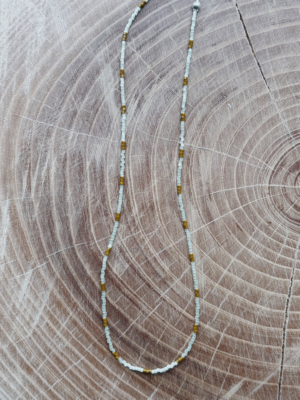 Green Glass Bead Necklaces