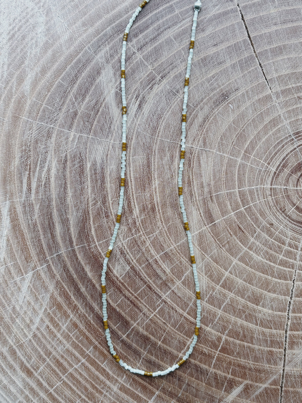 Green Glass Bead Necklaces