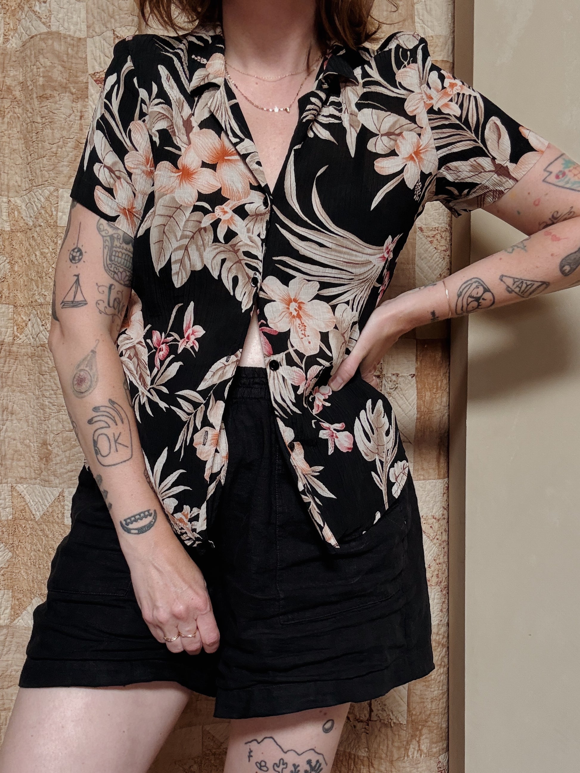 Sheer Silk Blouse