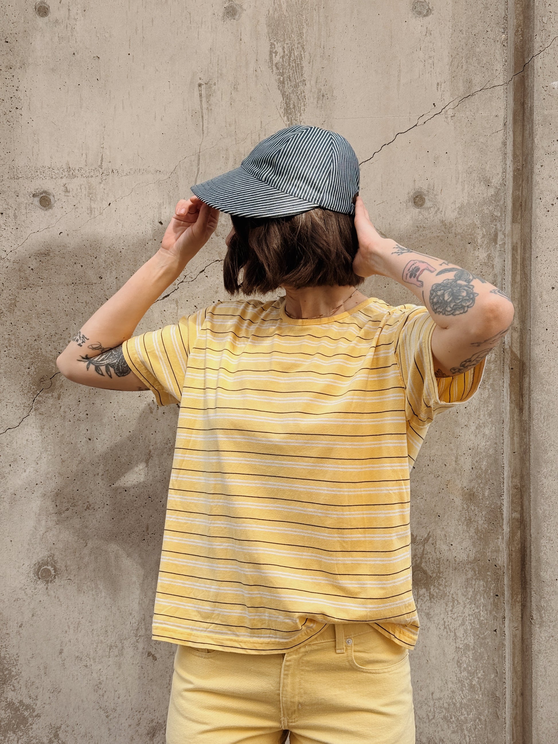 Yellow Stripe Tee
