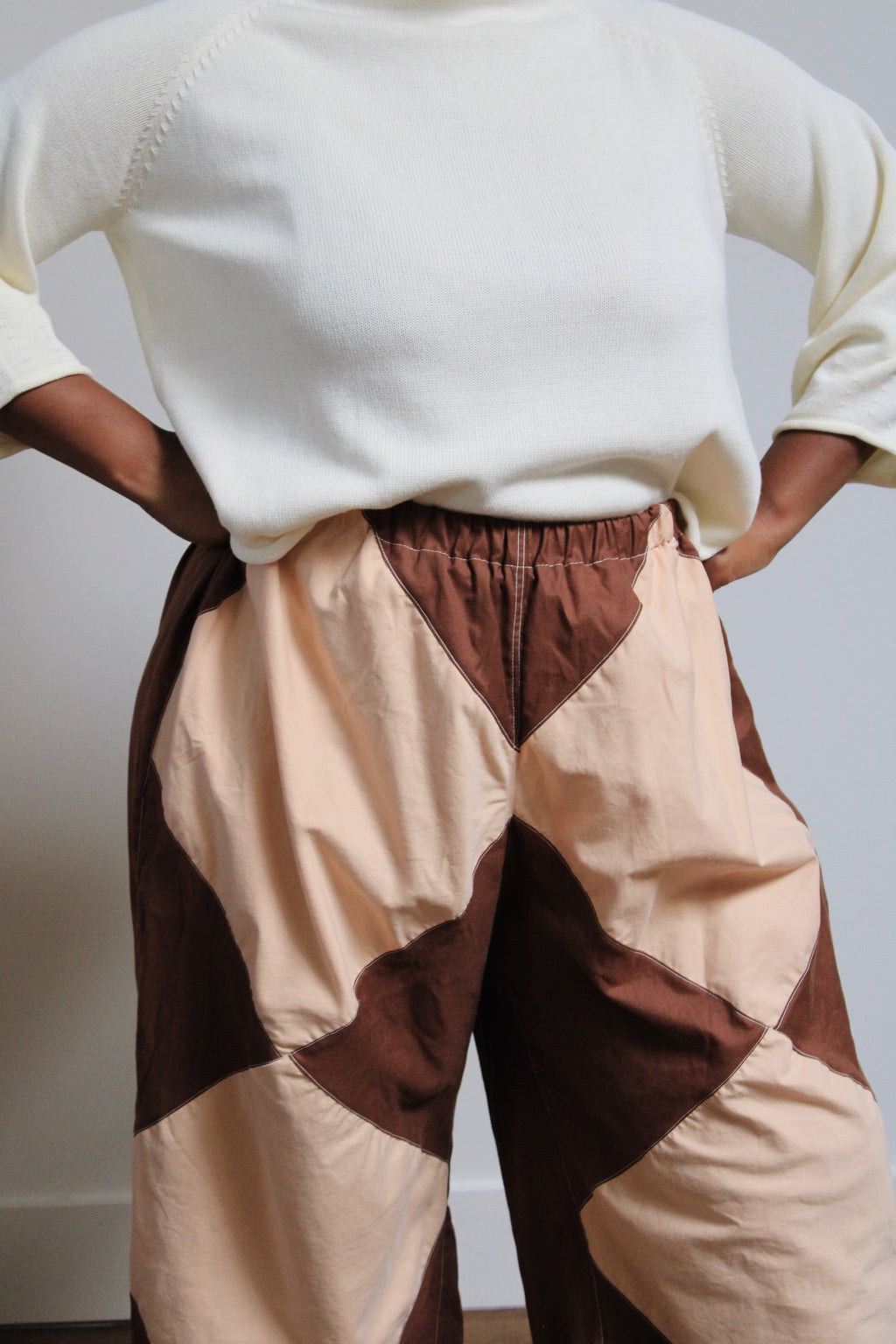 Archive Craft Diamond Pants - Peach
