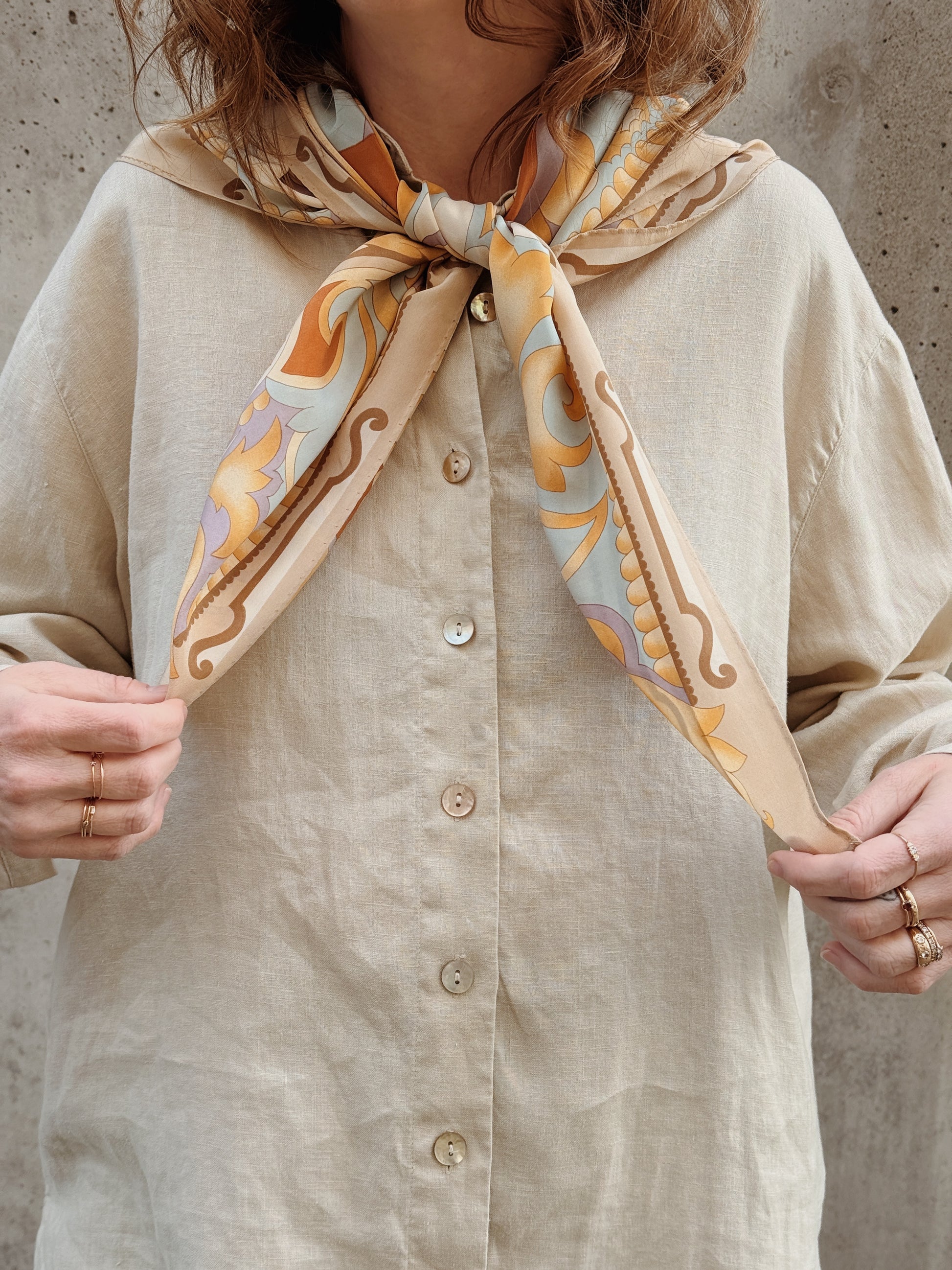 Oatmeal Linen Tunic