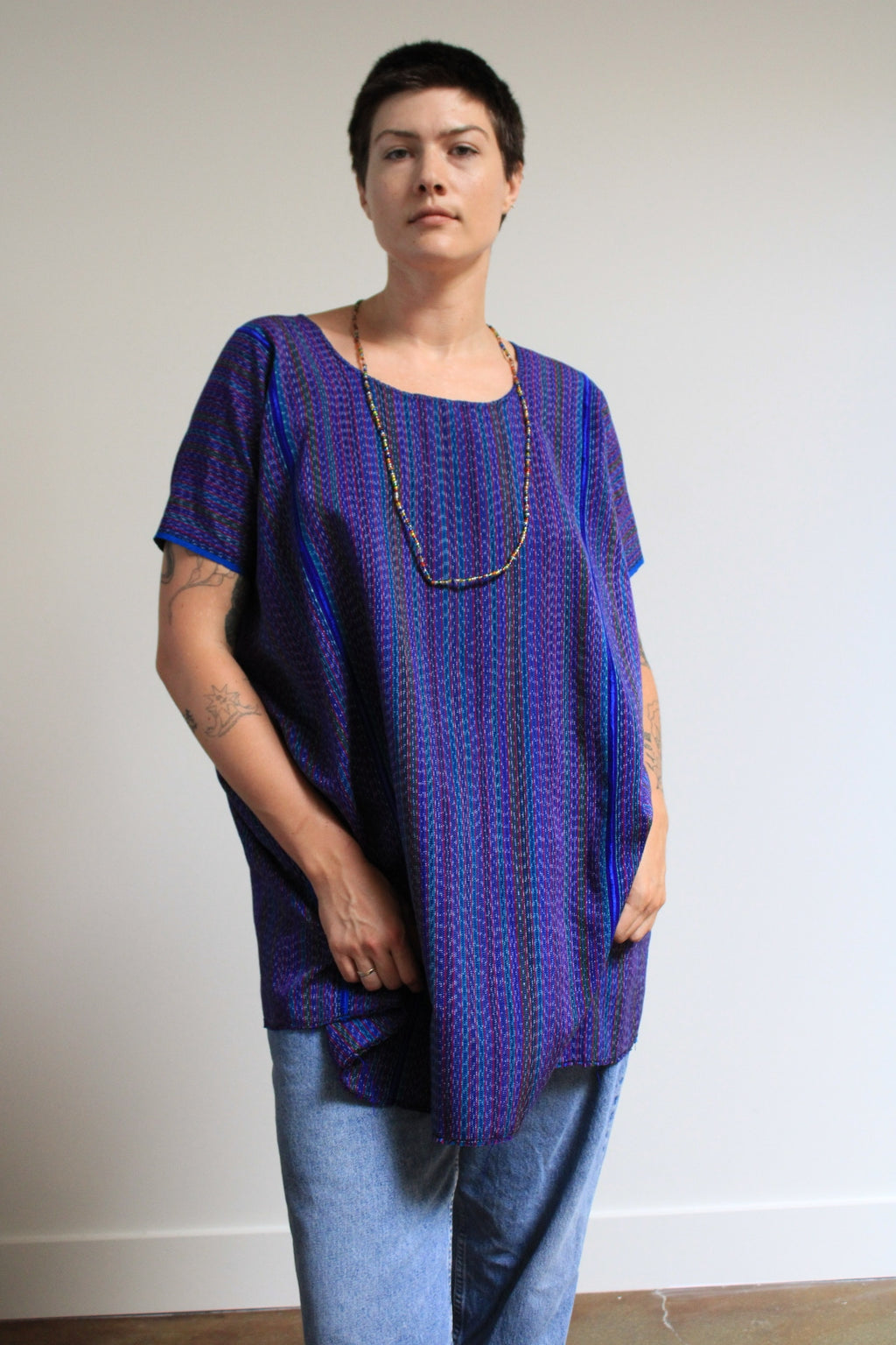 Woven Huipil Tunic