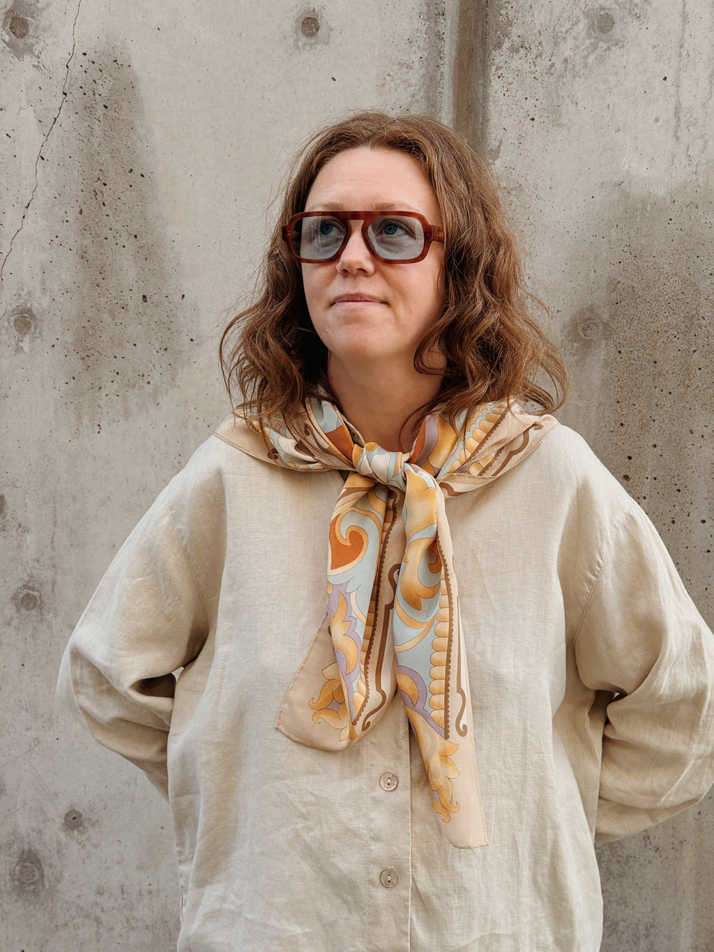 Oatmeal Linen Tunic