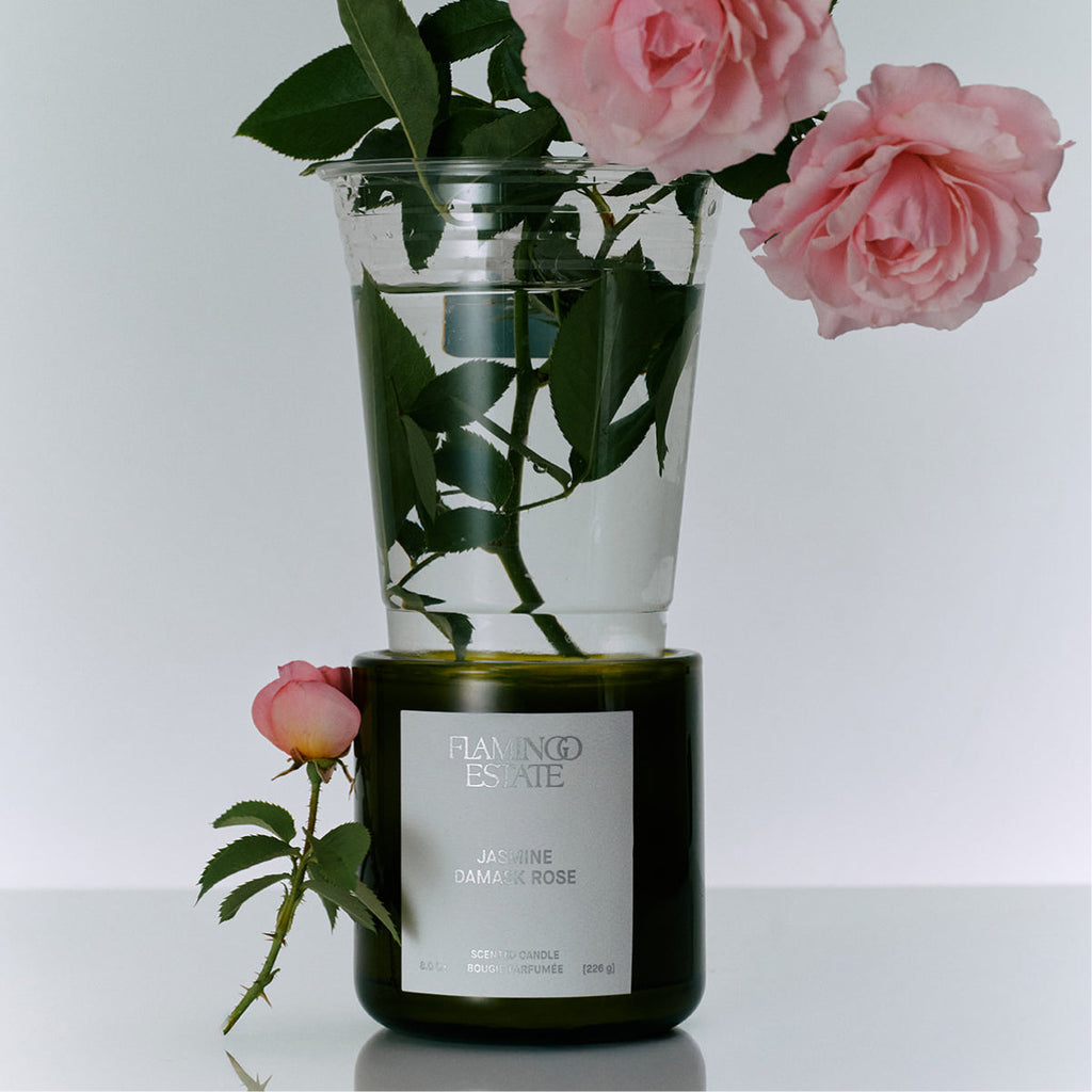 Jasmine Damask Rose Candle