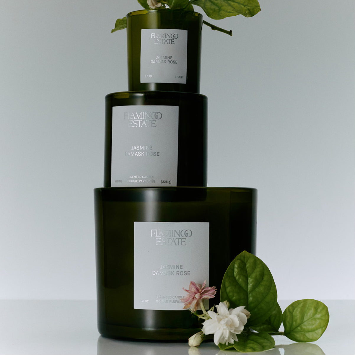 Jasmine Damask Rose Candle