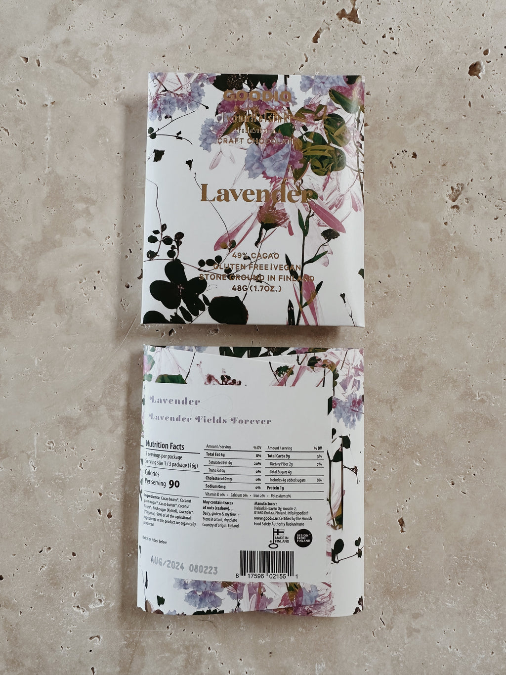 Lavender Chocolate Bar