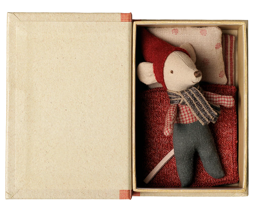 Baby Christmas Mouse In Book