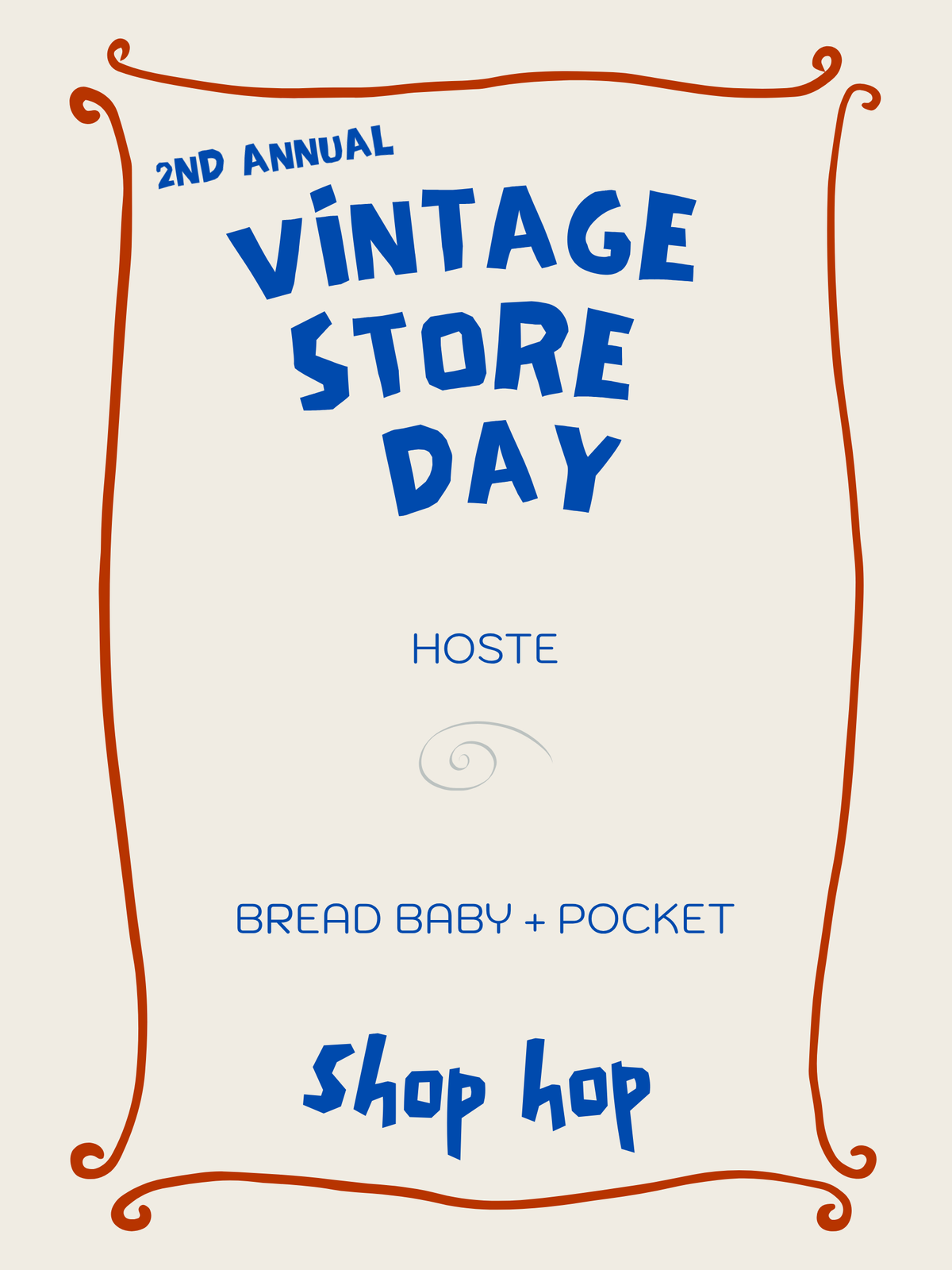 Vintage Store Day - 5/16