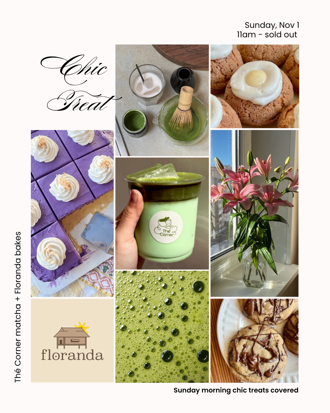 Thé Corner + Floranda Pop Up - 11/1