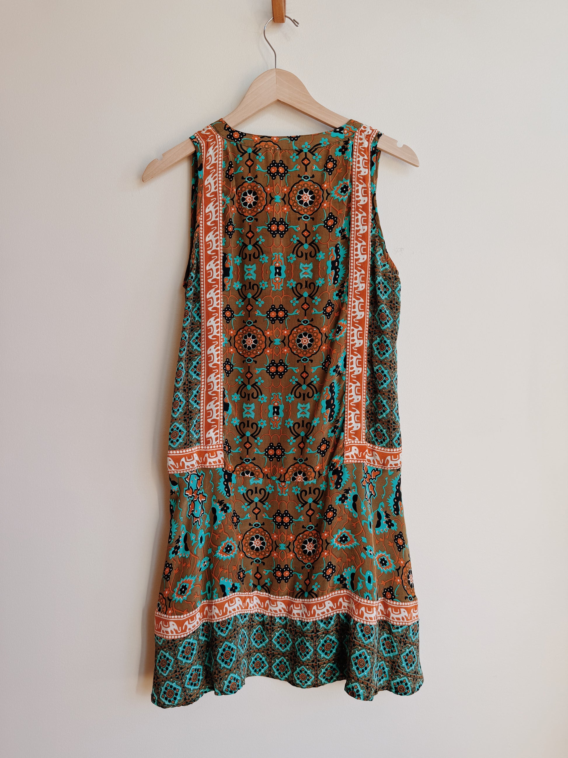 Silk Drop Waist Mini