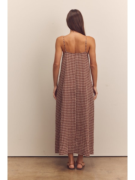 Gingham Ankle Dress