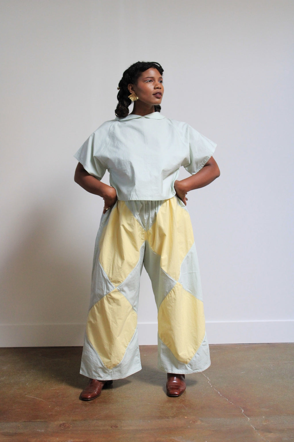 Archive Craft Peter Pan Crop - Mint