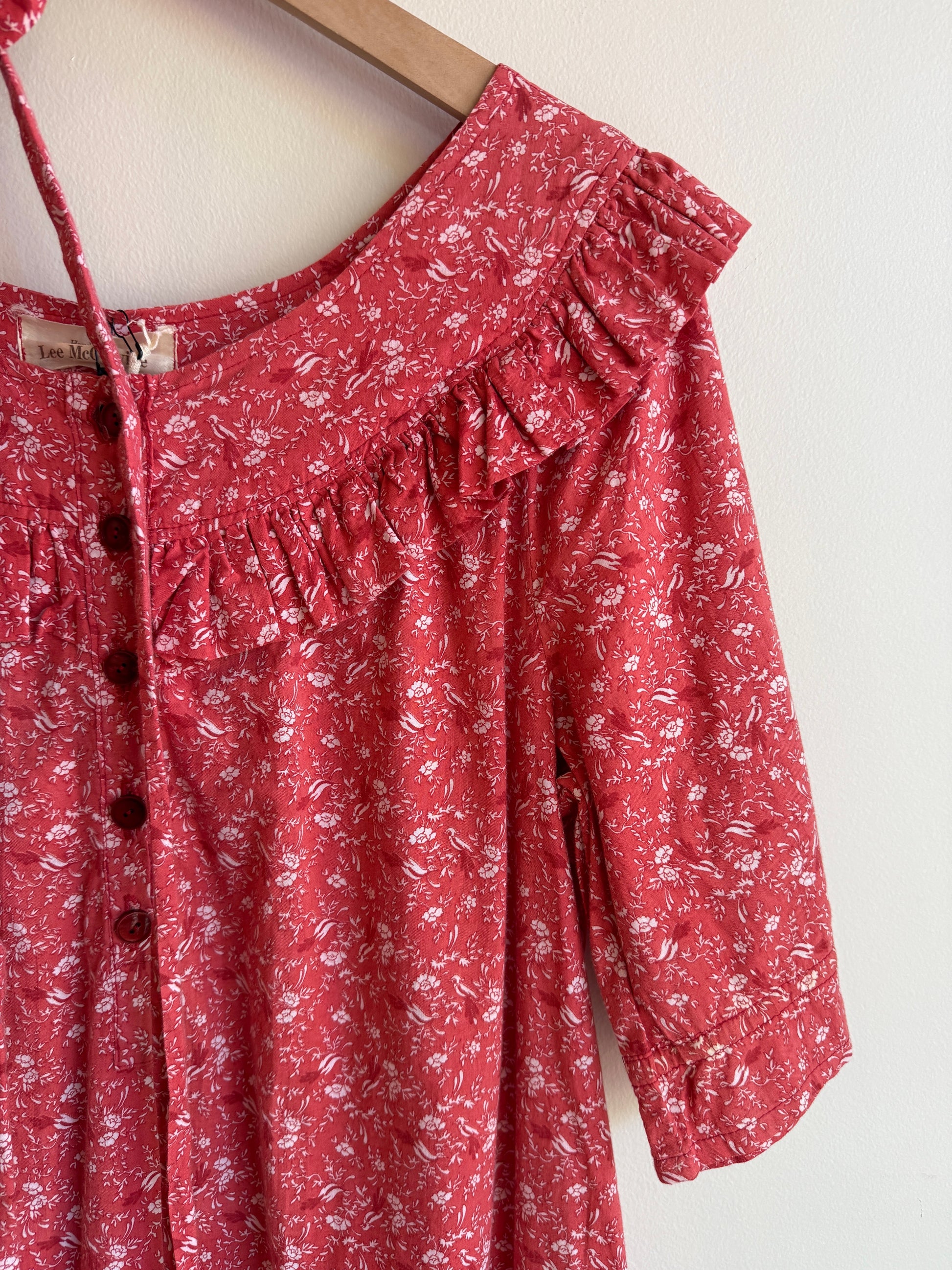 Pink Floral Dress