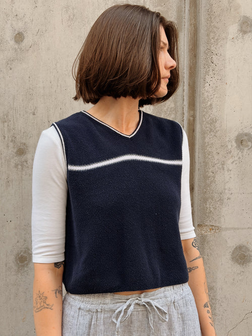 Micro Sweater Vest