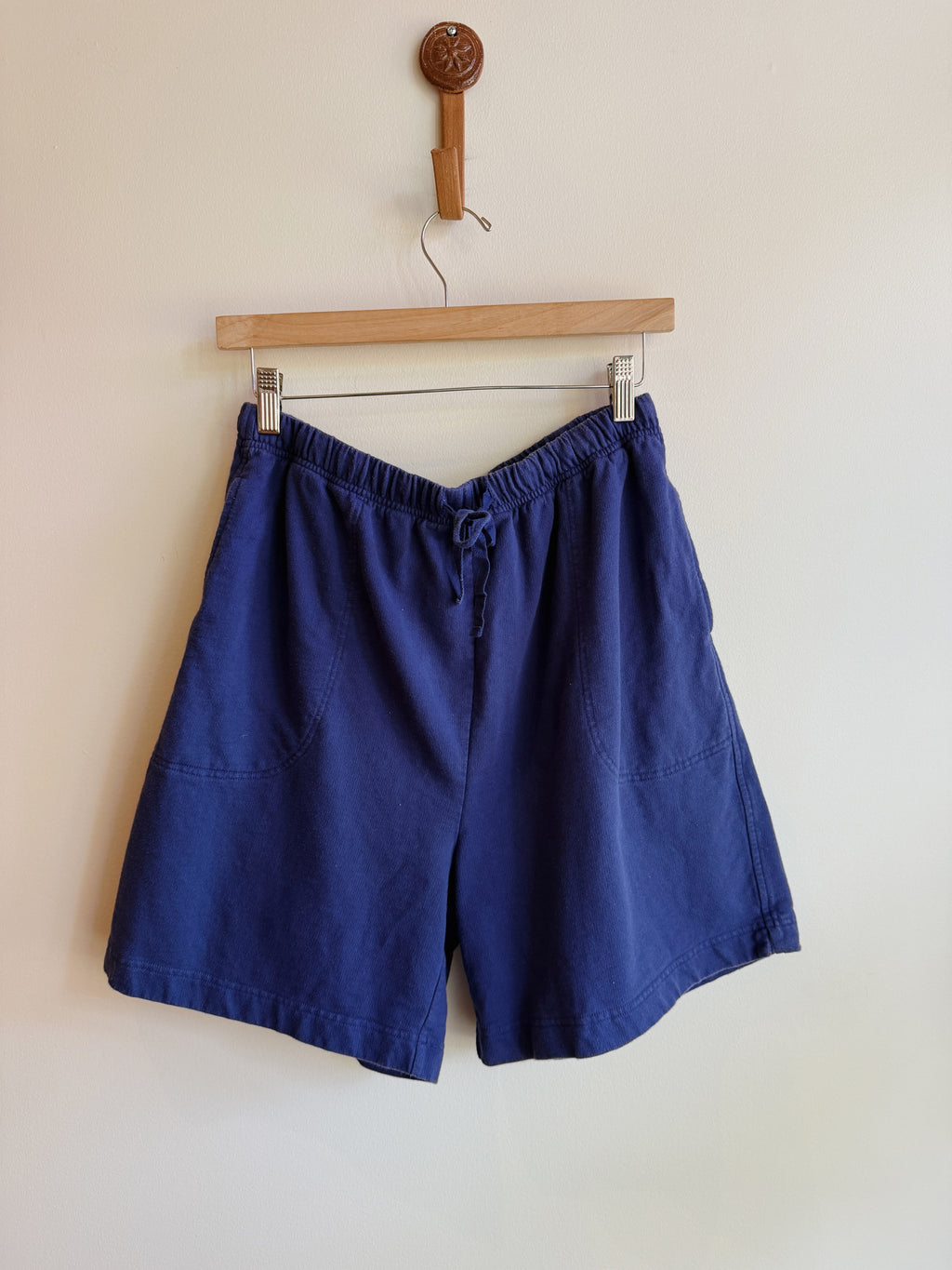NYL Blue Cotton Lounge Short