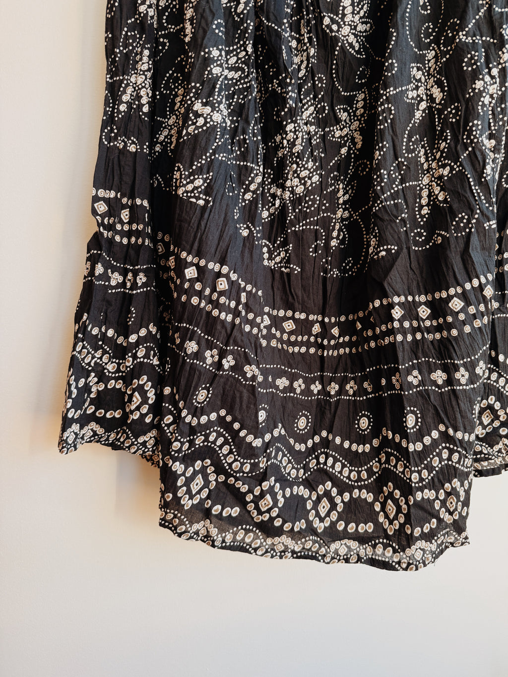 Cotton Crinkle Skirt