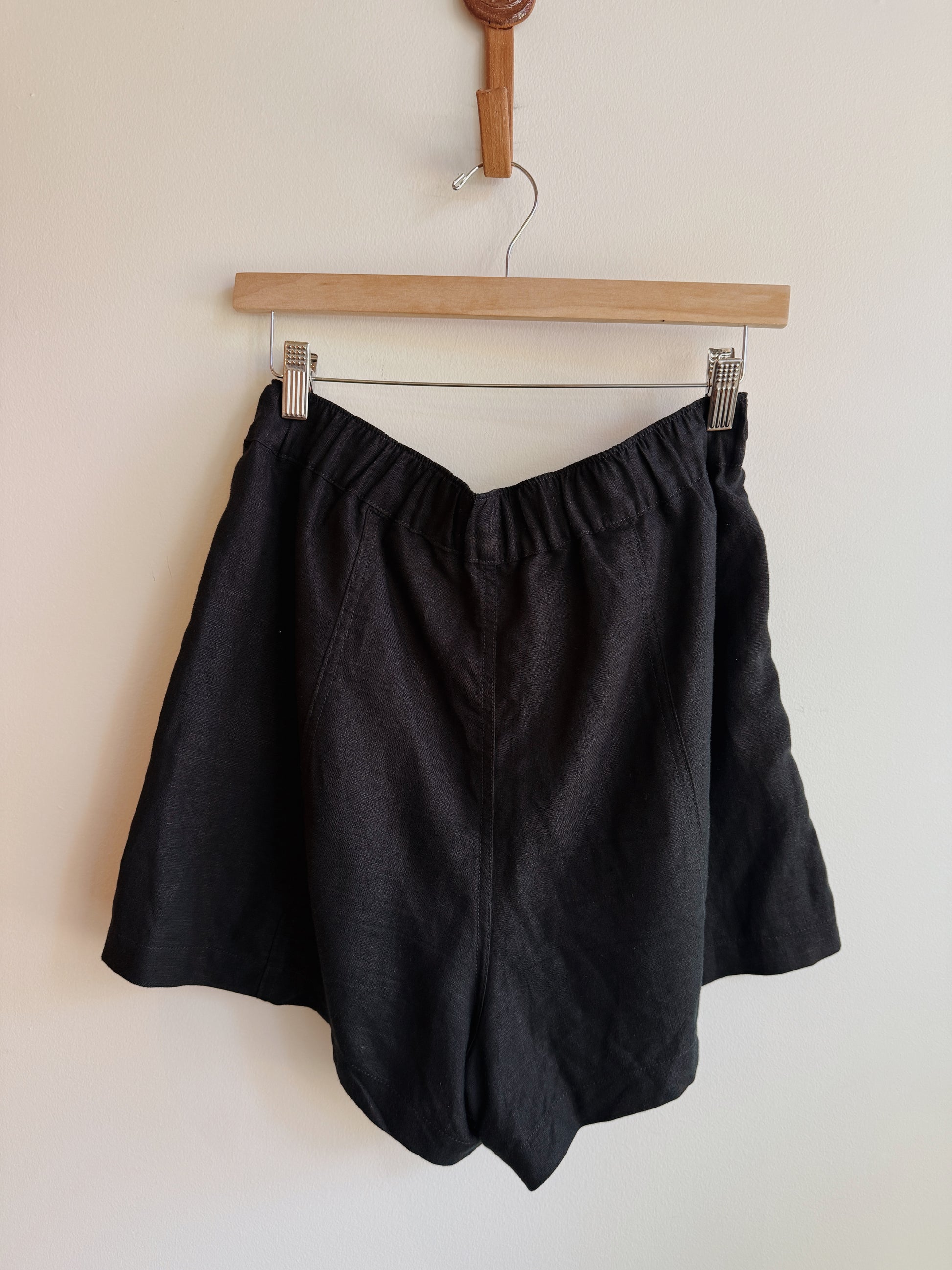 Madewell Black Linen Short