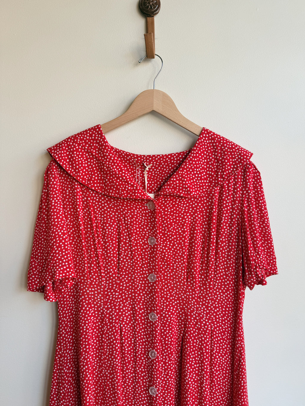 Collard Polka Dot Maxi