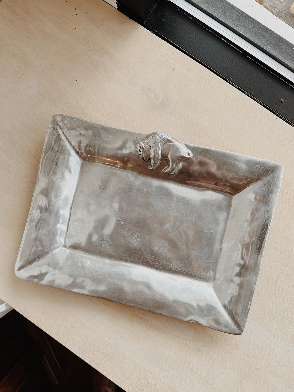 Buffalo Silver Tray