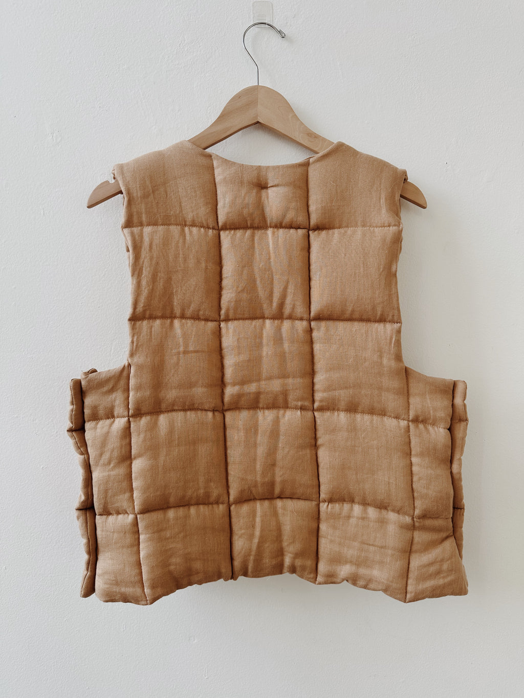 Quilted Wool Vest