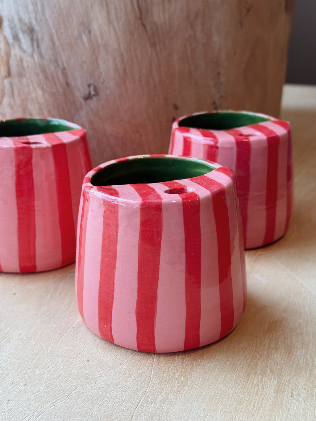 Striped Sippy Mug