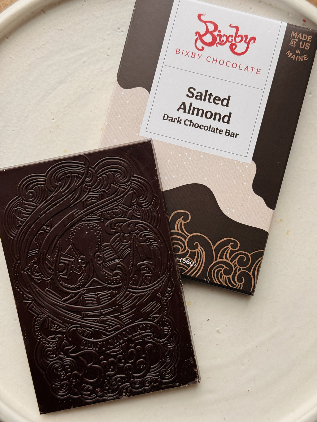 Dark Chocolate Salted Almond Bar