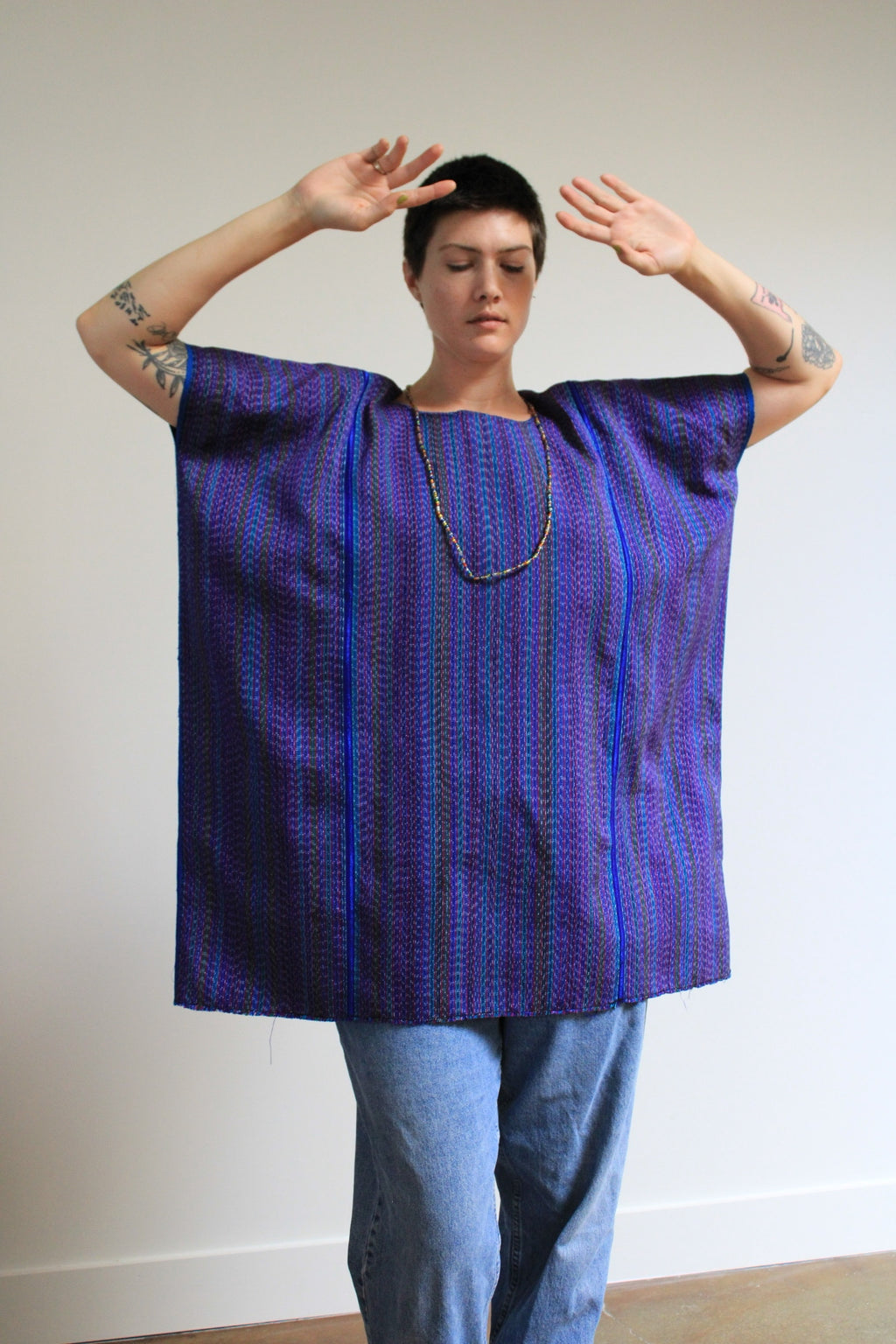 Woven Huipil Tunic