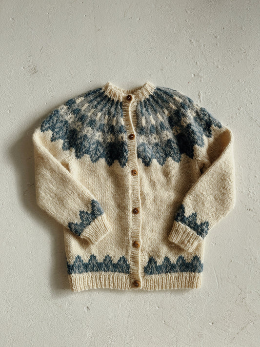 Handknit Fairisle Cardigan