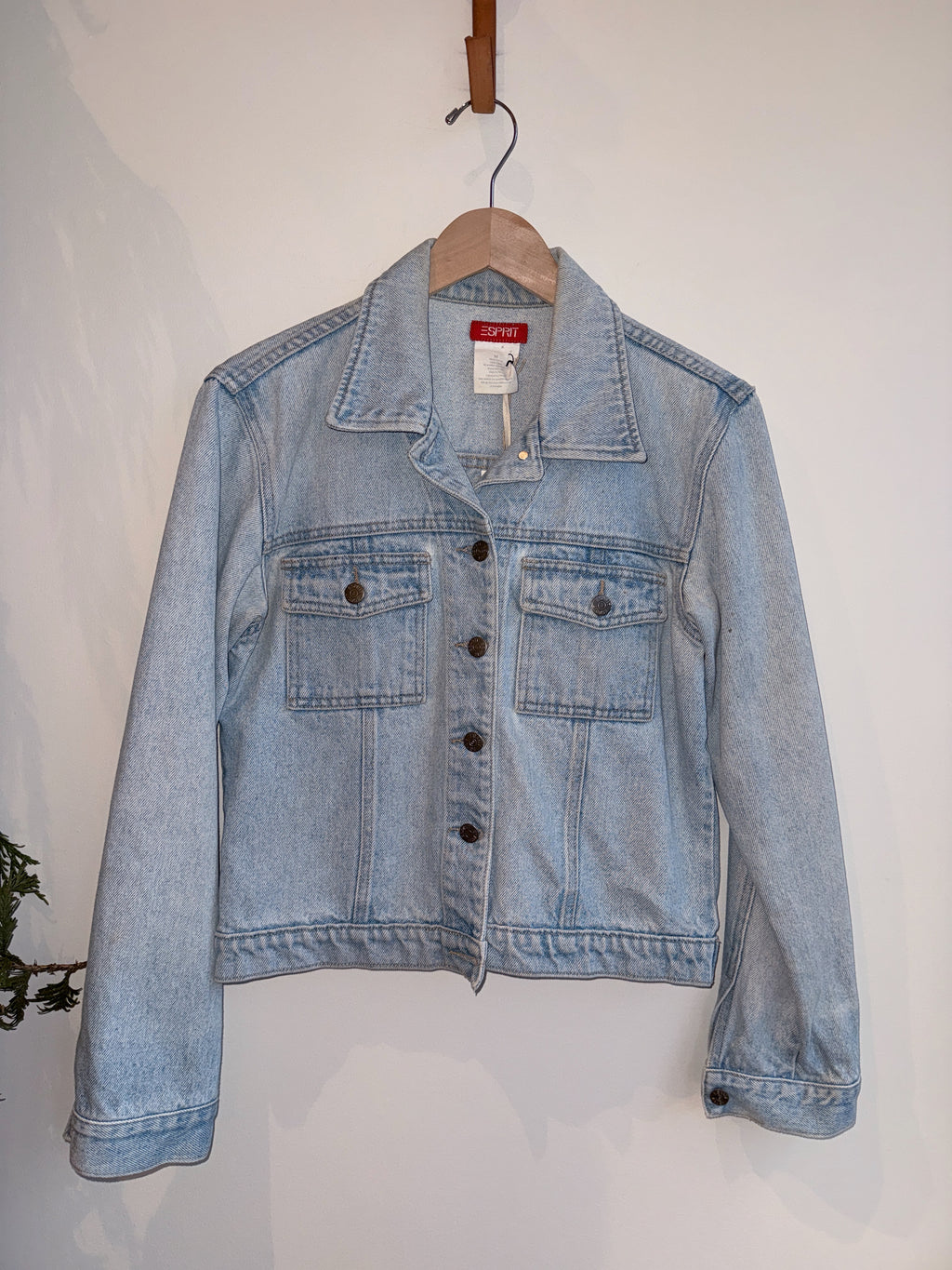 Esprit Light Wash Denim Jacket