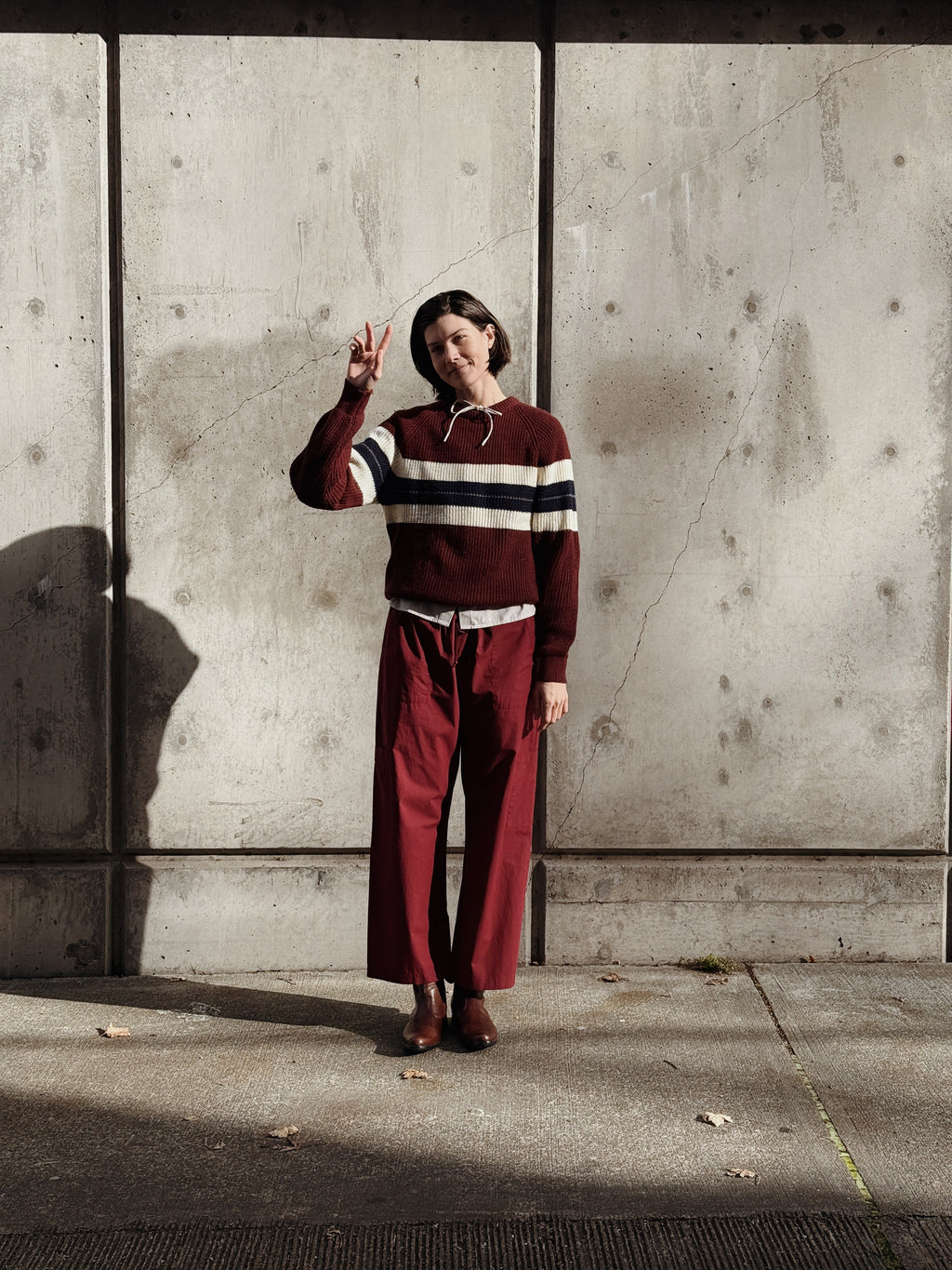 Oakton One Stripe Crew