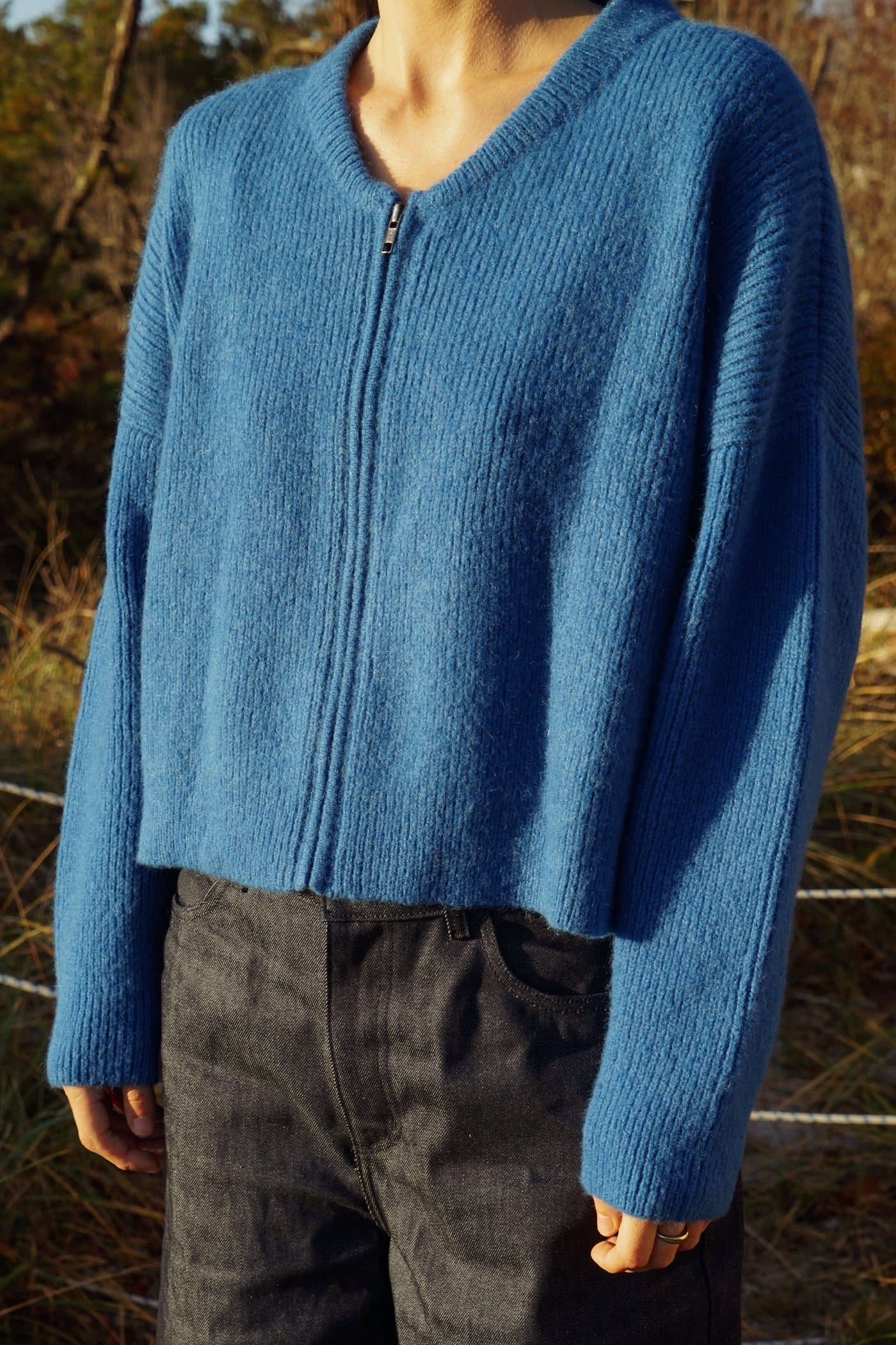 Elaina Zip Cardi