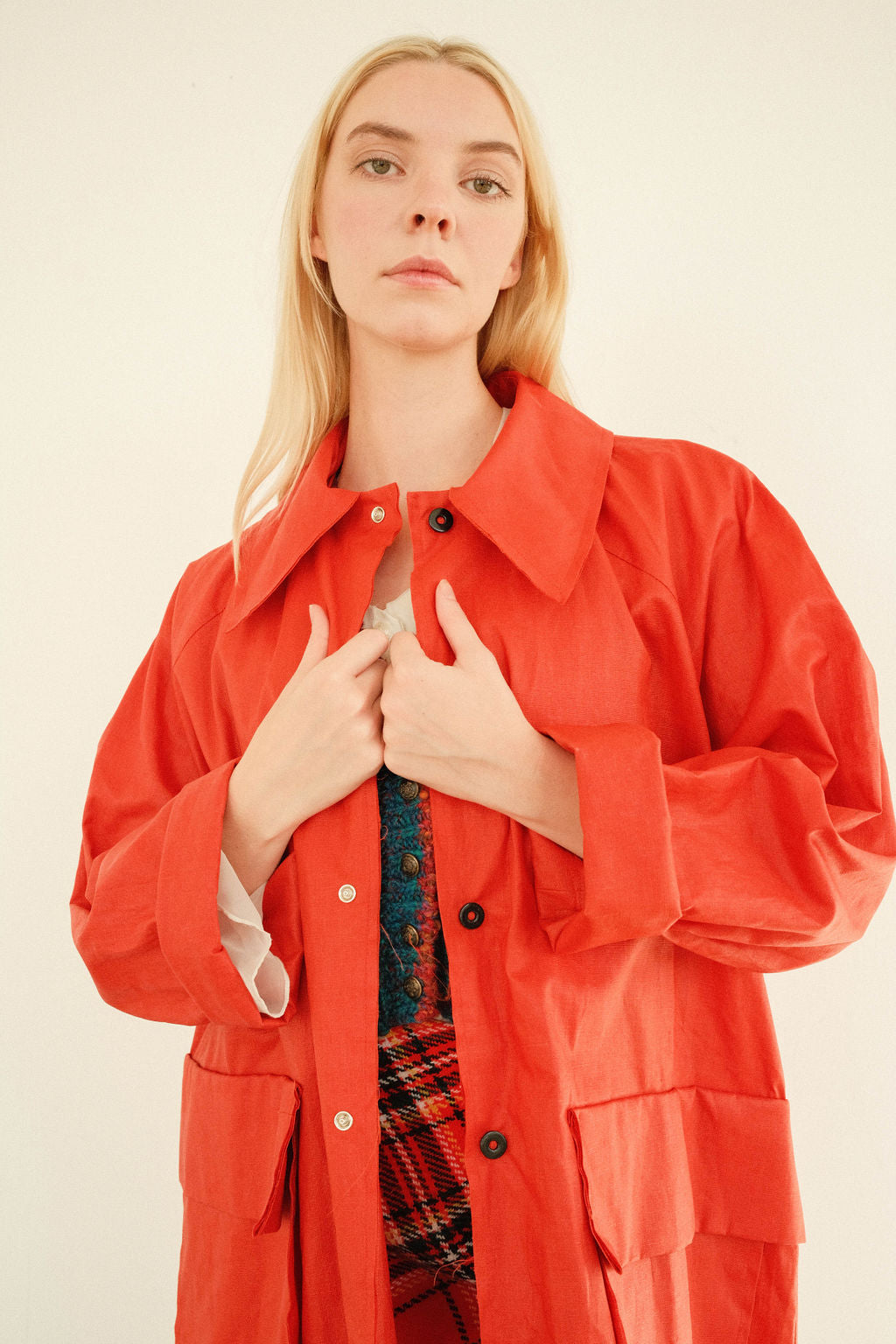 Linen Raincoat