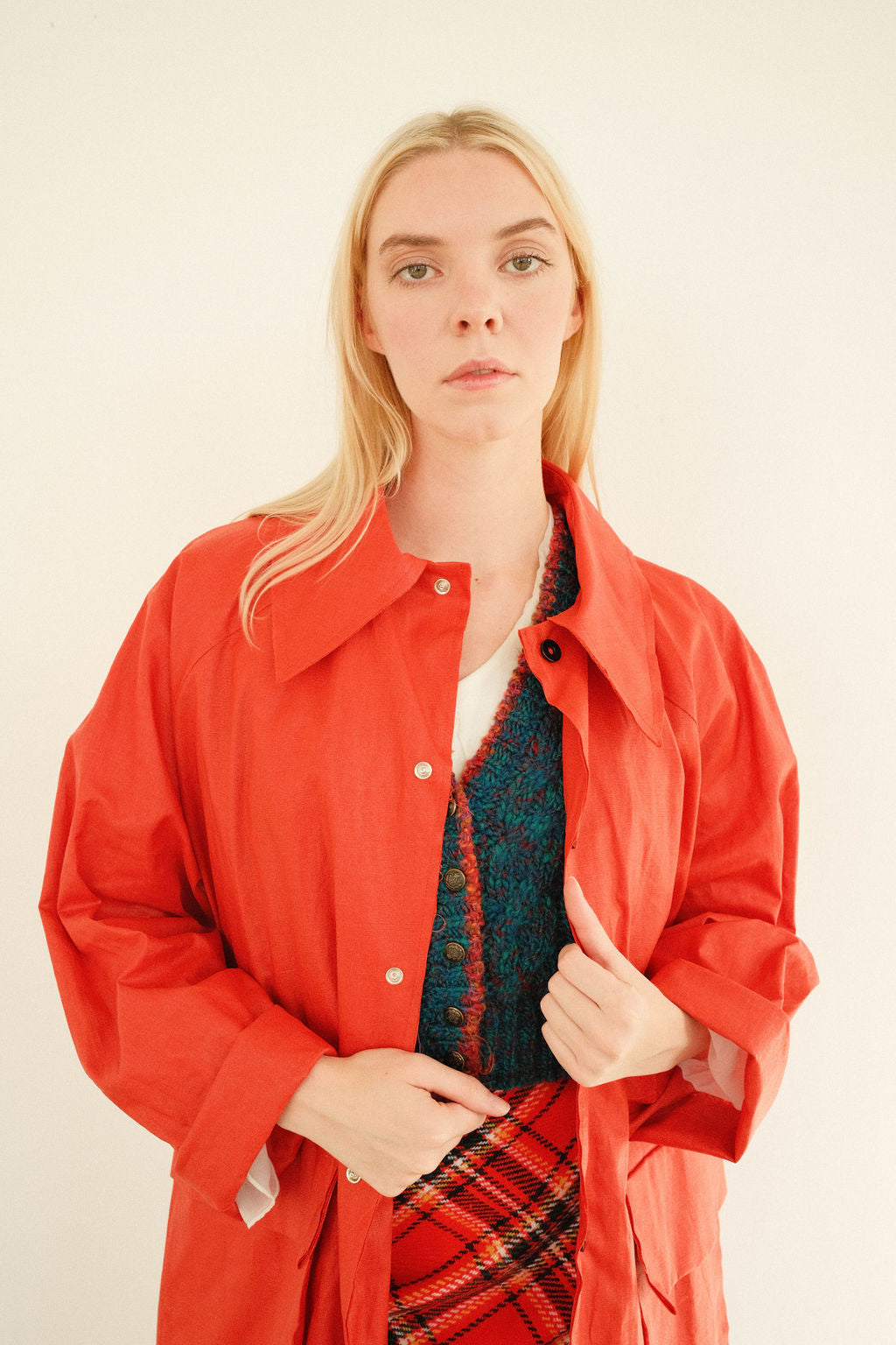 Linen Raincoat