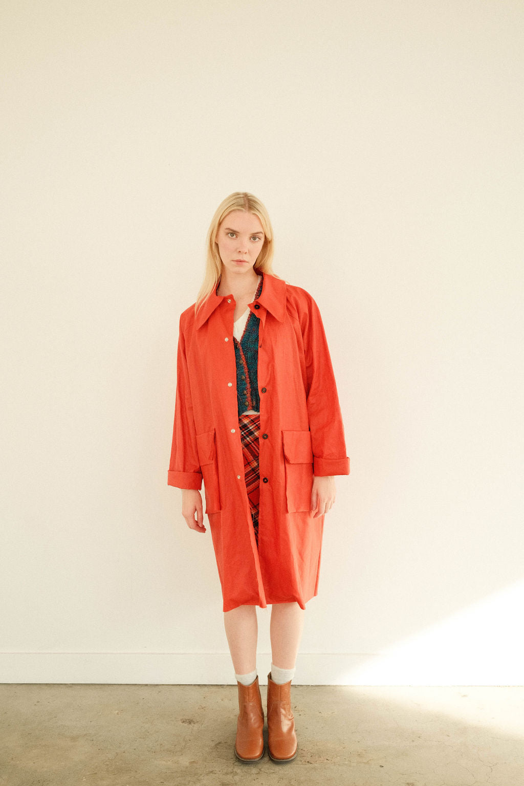 Linen Raincoat