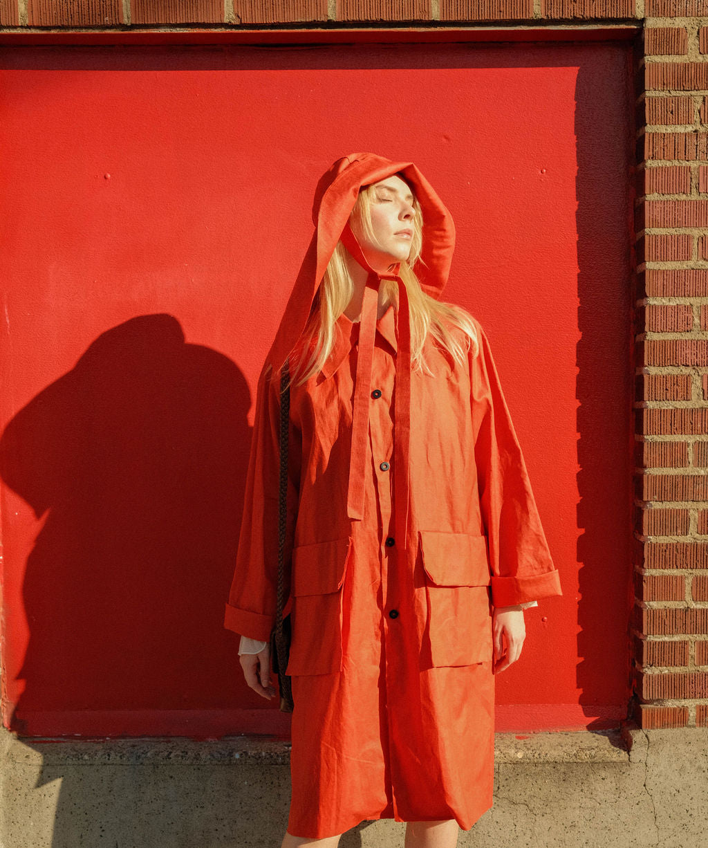 Linen Raincoat