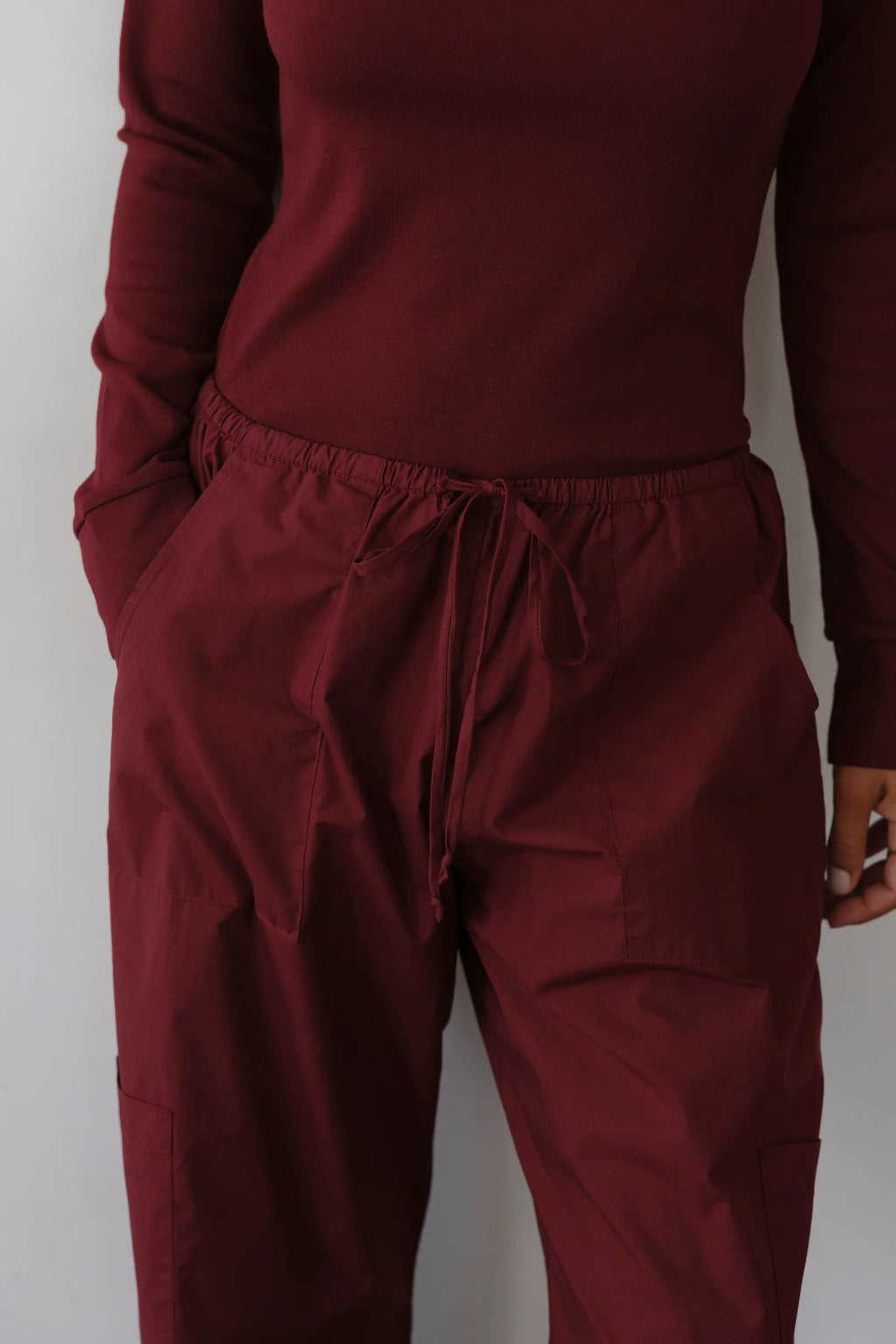 Pop Drawstring Cargo Pant