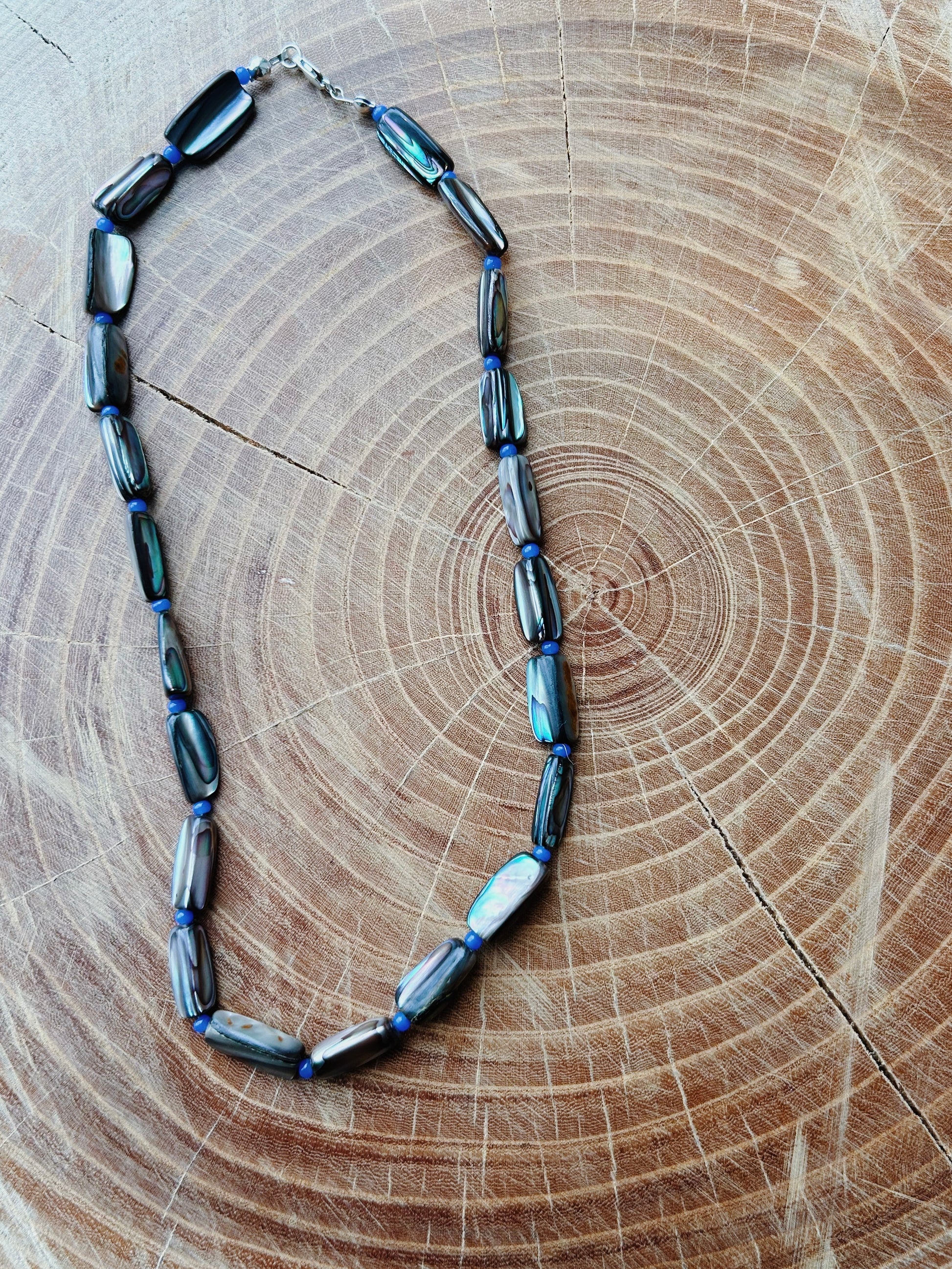 Abalone Chunky Necklace