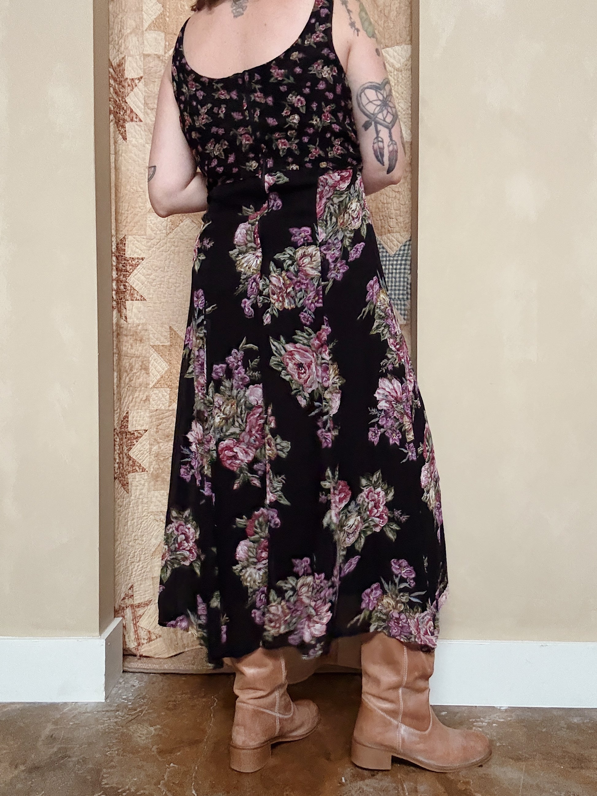 Floral Tie Dress