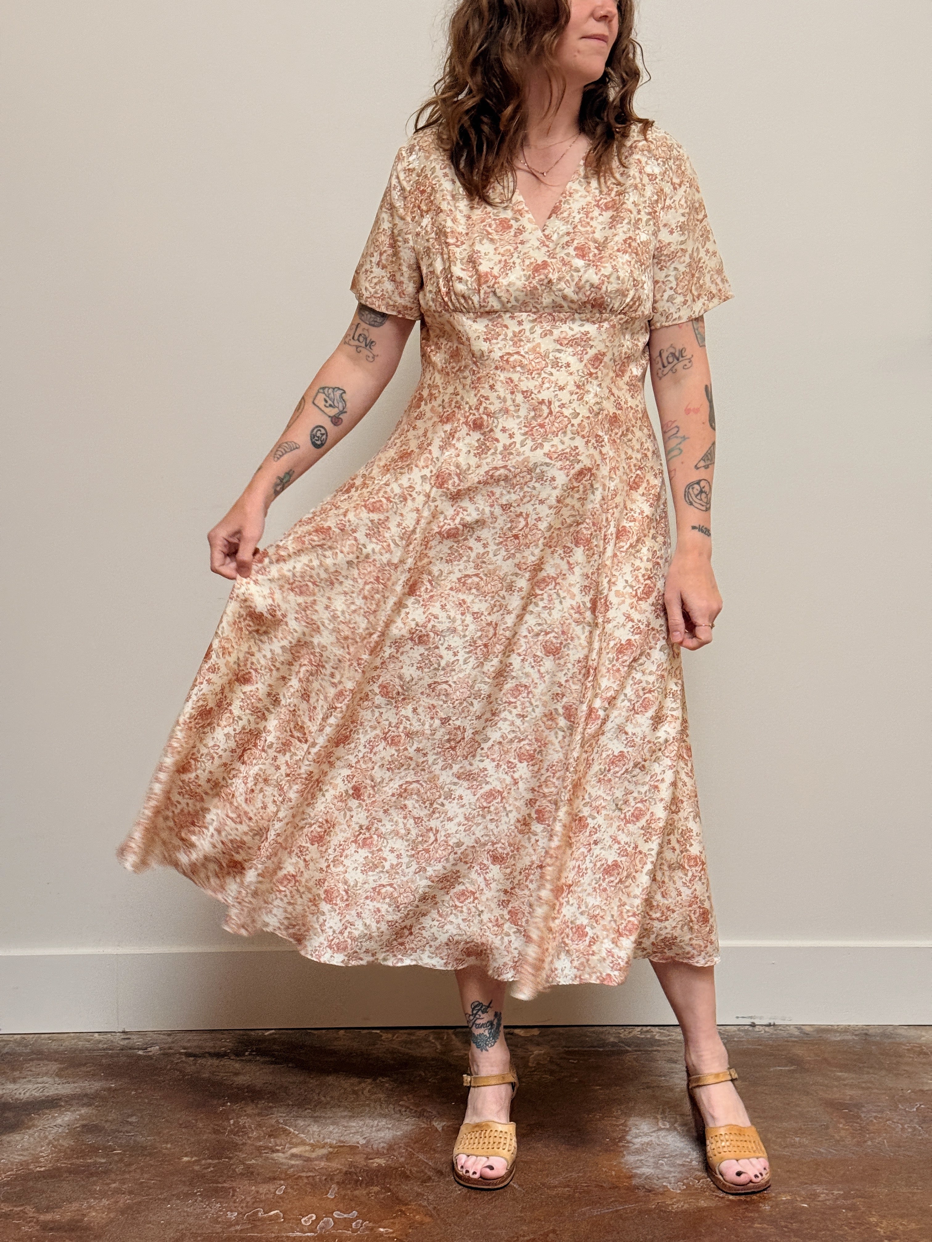 Laura Ashley 90's Floral Maxi – hoste