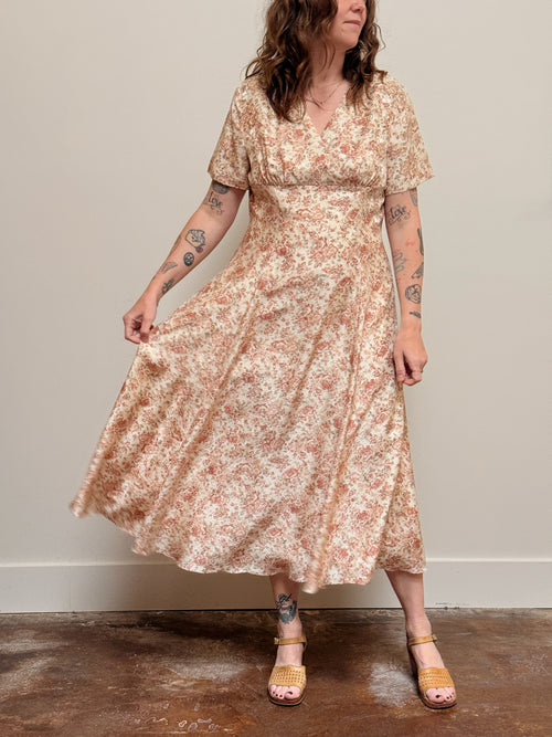 Laura Ashley 90's Floral Maxi