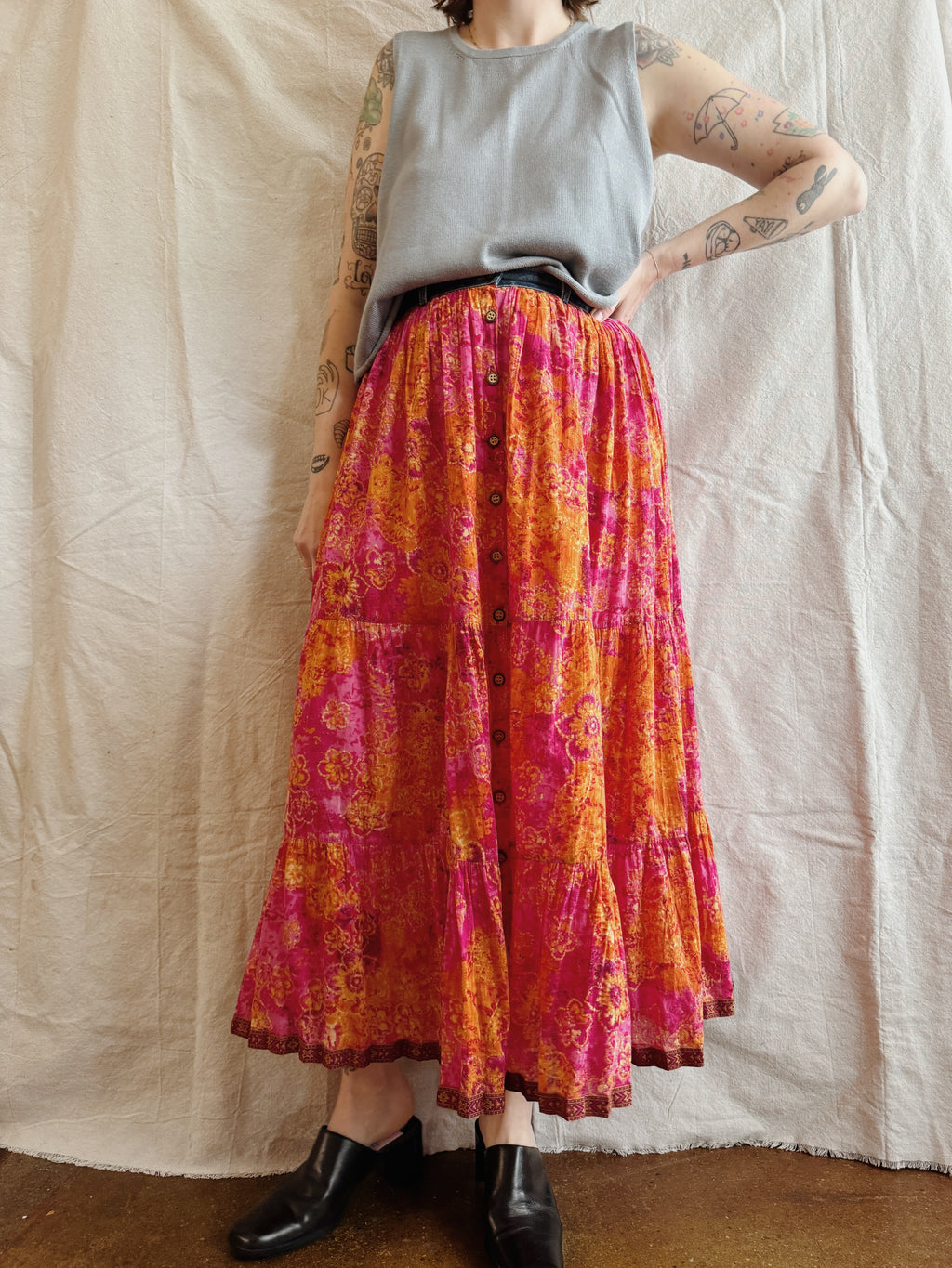 Crinkle Skirt