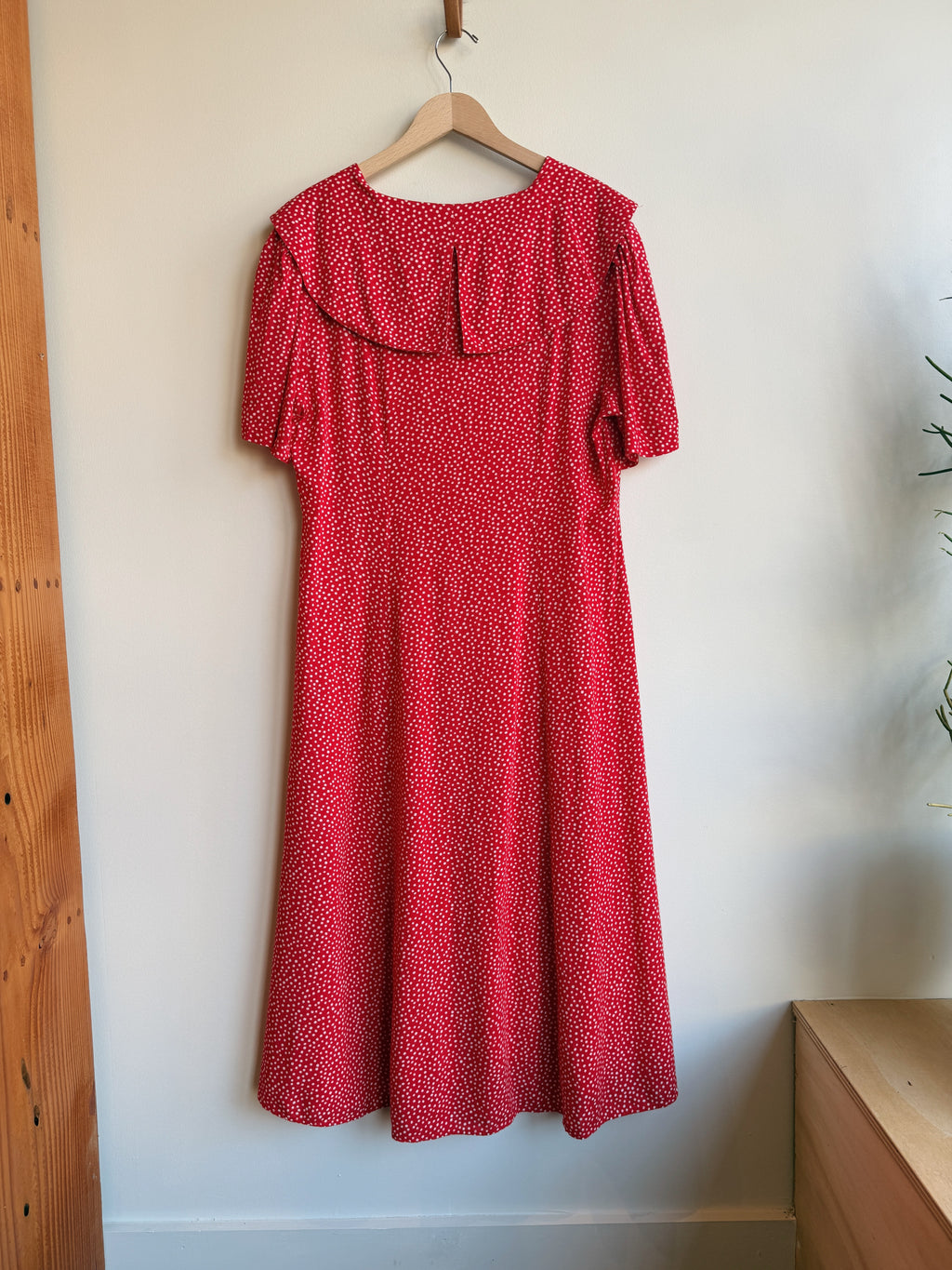 Collard Polka Dot Maxi