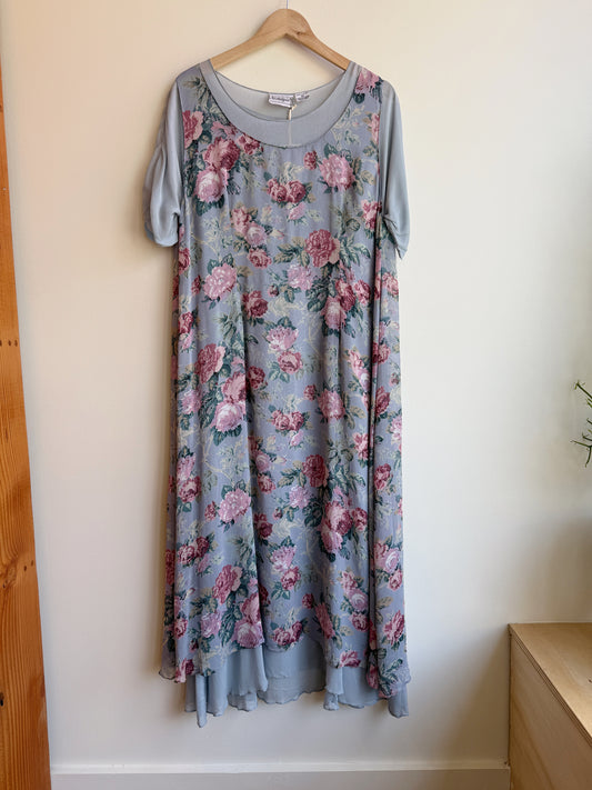 Floral Double Layer Maxi