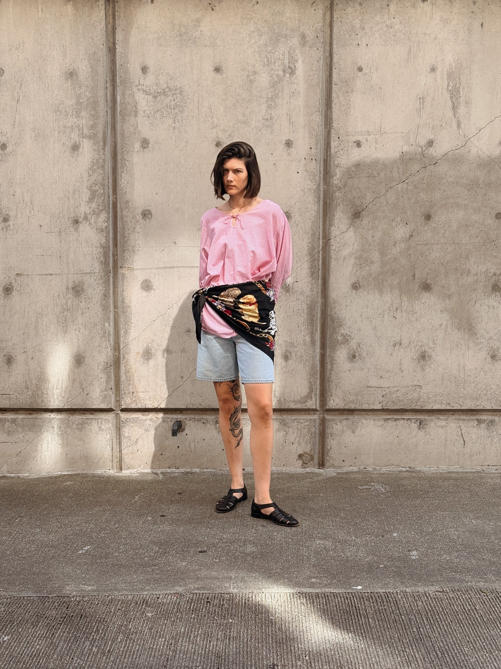 Pink Stripe Tunic